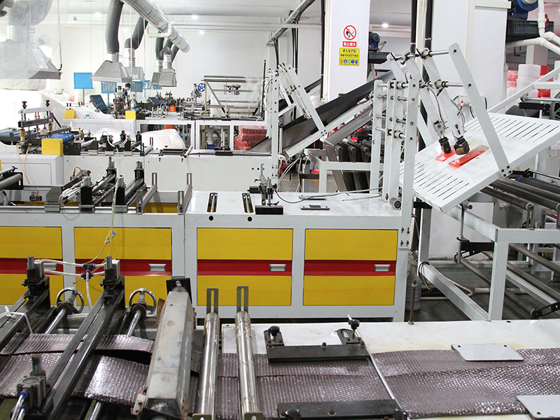 Conductive film bubble bag making equipment