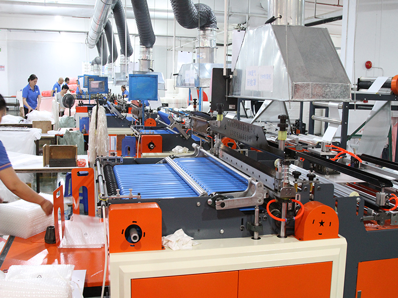 Pearl cotton bag making machine