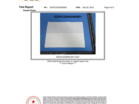 ROHS+Halogen Report on Wood (Bamboo) Pulp Fiber Fabric
